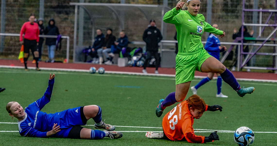 Spielszene Aue Frauen